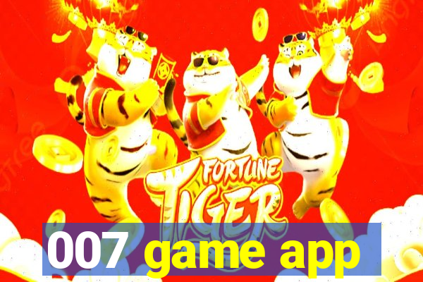 007 game app